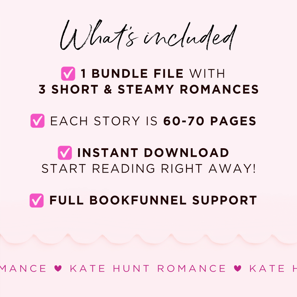 The Perfect Man: 3-Book Steamy Romance Bundle – Kate Hunt Romance